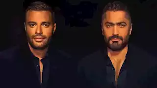 تامر حسني يهنئ رامي صبري على ألبومه الجديد.. والفنان يرد