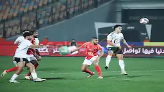 ملخص شوط الأهلي والجونة الأول في الدوري المصري