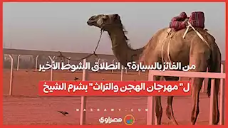 من الفائز بالسيارة؟.. انطلاق الشوط الأخير ل" مهرجان الهجن والتراث" بشرم الشيخ