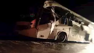 ننشر أسماء المتوفين والمصابين في حادث انقلاب أتوبيس على صحراوي المنيا- تفاصيل