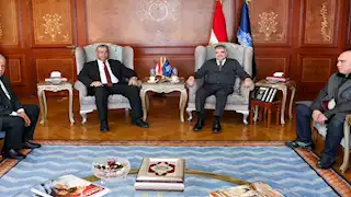  قناة السويس تبحث مع "إعمار ليبيا" تطوير الموانئ والخدمات اللوجستية