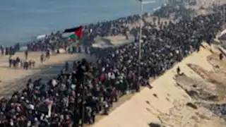 رئيس الهيئة الدولية لدعم فلسطين:  400 ألف نزحوا من مدينة غزة بسبب جرائم الاحتلال