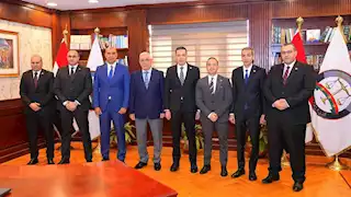  النائب العام يستقبل رئيس استئناف الإسكندرية لعرض الكشوف ربع السنوية