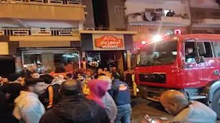 اندلاع حريق في مطعم مشويات شهير بالمقطم 