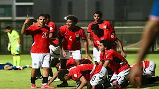 منتخب مصر للناشئين يرتدي الزي التقليدي أمام المغرب في تصفيات شمال أفريقيا 