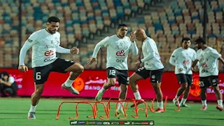 10 صور من مران منتخب مصر استعدادا لمواجهة غينيا بيساو بتصفيات كأس العالم