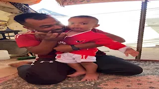 والد الطفل الفلسطيني لمصراوي: مكالمة أفشة أعادت الروح للجسد.. والأهلي بالنسبة لي حياة