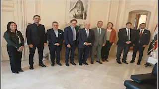 استضافة خبراء أمريكيين بالمعهد القومي لعلوم البحار والمصايد