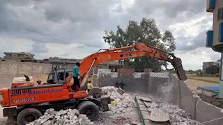 إزالة 10 حالات تعدِِ على الأراضي الزراعية في الإسكندرية- صور