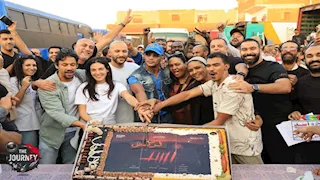 بـ شمروخ.. محمد رمضان يحتفل بانتهاء تصوير فيلم "أسد"