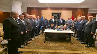 الدستورية توقع بروتوكول تعاون مشترك مع النقض لتعزيز التعاون 