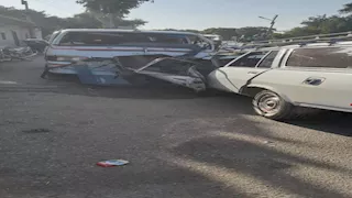 مصرع شاب وإصابة آخر في تصادم سيارتين على صحراوي المنيا 