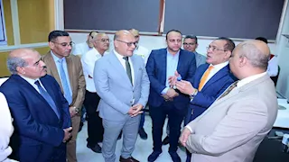 بالصور- افتتاح وحدة التحليل الحراري بكلية علوم سوهاج