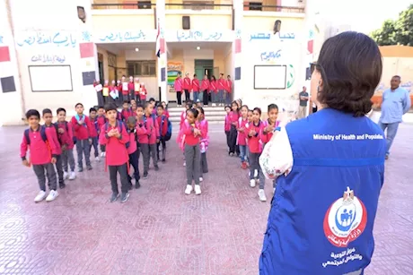 الصحة تطلق حملة توعية مدرسية لغسل اليدين في اليوم العالمي