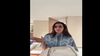 زوج يمنى خوري يفاجئها بهدية فاخرة بمناسبة أول طبخة بعد الزواج