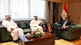 وزير الصحة يستقبل نظيره القطري لبحث سبل التعاون المشترك