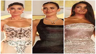 مايا دياب دون بطانة وصبا مبارك بفستان مفتوح.. 25 إطلالة خطفت الأضواء