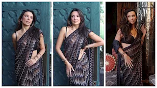 بـ الزي الهندي.. إميلي شاه تخطف الأنظار من أحدث ظهور في لوس أنجلوس