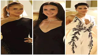 نجلاء بدر.. 25 صورة لأجرأ إطلالات النجمات في ثاني أيام الجونة