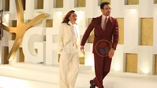 بنفس البدلة.. أحمد داود وعلا رشدي يخطفان الأنظار في ثاني أيام الجونة السينمائي