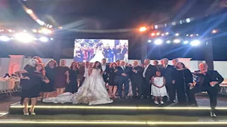 بالصور- نجوم الفن في حفل زفاف نجل الفنانة عايدة فهمي