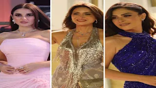 درة ساحرة ونجلاء جريئة.. 20 صورة لنجمات تألقن بفتحة ساق جريئة في الجونة 