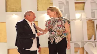 بالصور.. كيت بلانشيت ونجيب ساويرس مفاجأة اليوم الثالث في مهرجان الجونة