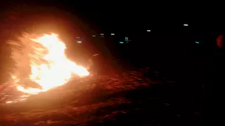 بالصور - تحرير 8 محاضر حرق مكشوف لمخلفات الذرة في أسيوط