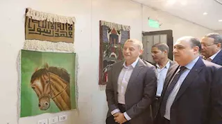 بالصور- قصور الثقافة تفتتح أول متجر دائم لمنتجات الحرف التراثية في أسوان