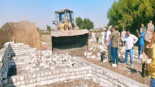 محافظ المنيا: إزالة 393 حالة تعدٍ على الأراضي الزراعية وأملاك الدولة 