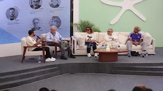 فريد بوغدير في "الجونة السينمائي": تعلمت من يوسف شاهين أن أنبل اسم للإبداع هو الحرية