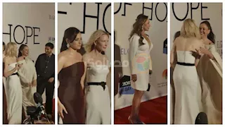 طلي بالأبيض.. 25 صورة لـ نجمات الفن بإطلالات أنيقة في مهرجان الجونة