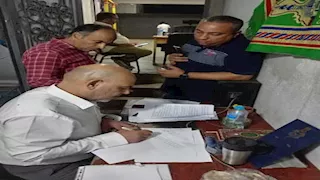 ضبط 54 طن لحوم مستوردة فاسدة داخل مخزن بالعبور (صور)