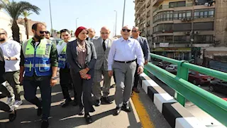 صور.. انتهاء تطوير كوبري أحمد سعيد المعدني بين غمرة والعباسية