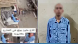 فيديو مُرعب.. عاطل يهدد جيرانه بإشعال النار بأسطوانة بوتاجاز في الجيزة