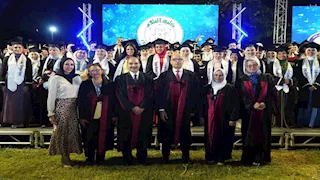 صور.. حفل الخريجين الرسمي 2025 علوم عين شمس