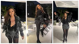 أحدث جلسة تصوير جريئة لـ داليا البحيري بـ "جيب قصيرة".. صور وفيديو