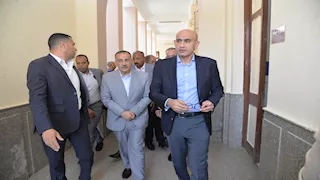 بعد حادث تروسيكل الموت.. وزير التعليم يتفقد مدرسة أحمد عرابي بأسيوط
