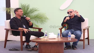 أدارها عباس أبو الحسن.. نجوم الفن في جلسة حوار شريف عرفة بمهرجان الجونة السينمائي 