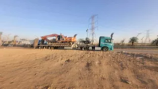 كسر مفاجئ بخط طرد محطة الصرف الصحي "البنا" بحدائق أكتوبر-(صور)