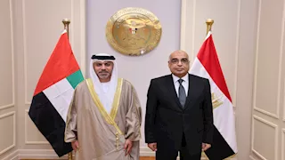 وزير العدل يستقبل سفير الإمارات في القاهرة