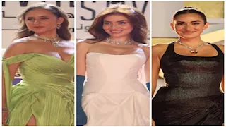 جيهان الشماشرجي "سندريلا الجونة".. 20 صورة لنجمات تألقن بفساتين خطفت الأنظار 