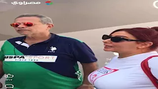 بإطلالة كاجول.. توفيق عكاشة وزوجته في فعاليات اليوم الثامن من الجونة 