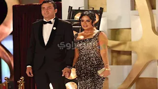 "صور رومانسية وفستان أنيق".. رانيا يوسف مع وزوجها في ختام مهرجان الجونة