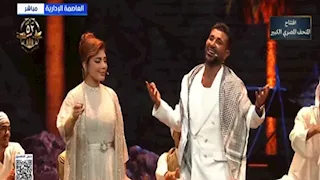 آمال ماهر وحمزة نمرة وسعد وأصالة في احتفالية "وطن السلام" بحضور السيسي
