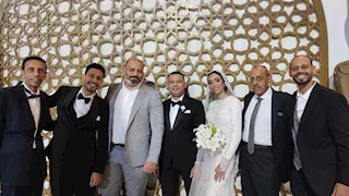 صور جديدة من حفل زفاف ابنة الفنان حسان العربي