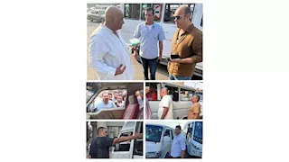 الجيزة: ضبط 40 مخالفة سرفيس لتقسيم خطوط السير - صور