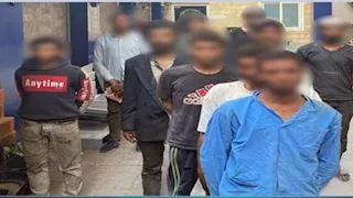 بصحبتهم 6 أحداث.. ضبط 26 متهمًا لاستغلال الأطفال في التسول بالقليوبية | صور