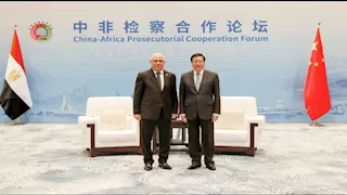  النائب العام يشارك في منتدى التعاون الصيني – الإفريقي للنيابات العامة | صور 