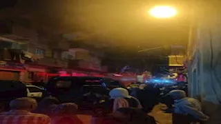 مصرع طفلة وإصابة سيدتين في انهيار عقار بغيط العنب بالإسكندرية (صور)